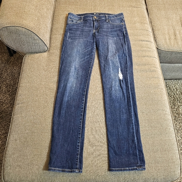 Kut from the Kloth Denim - Kut From the Kloth Casual Denim Light Distressed Jeans Size 4